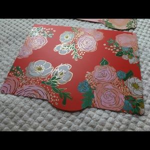 2x Sets Office/School Folders - 6 Floral Pieces 🌸